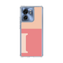 スリムプロテクションケース［ オリジナル - initial two tone - I pink ］