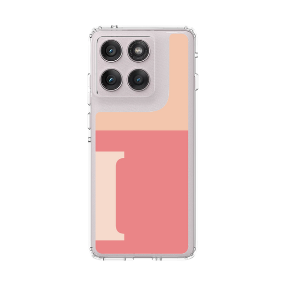 スリムプロテクションケース［ オリジナル - initial two tone - I pink ］