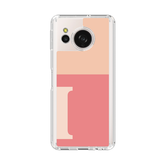 スリムプロテクションケース［ オリジナル - initial two tone - I pink ］