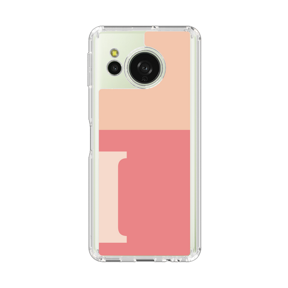 スリムプロテクションケース［ オリジナル - initial two tone - I pink ］
