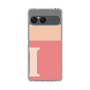 スリムプロテクションケース［ オリジナル - initial two tone - I pink ］