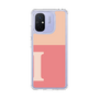 スリムプロテクションケース［ オリジナル - initial two tone - I pink ］