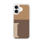 スリムプロテクションケース［ オリジナル - initial two tone - I brown ］