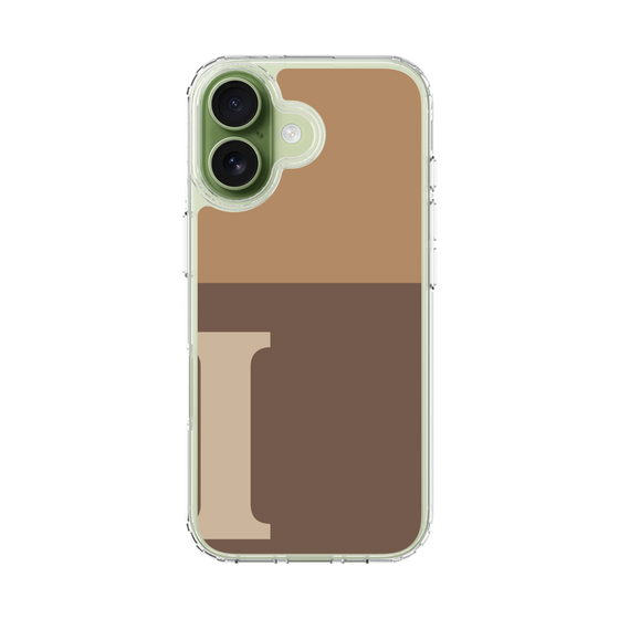 スリムプロテクションケース［ オリジナル - initial two tone - I brown ］