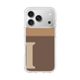 スリムプロテクションケース［ オリジナル - initial two tone - I brown ］