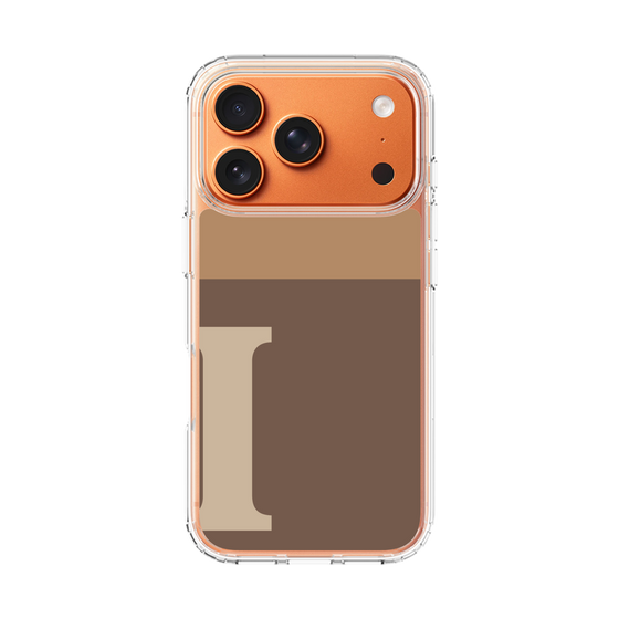 スリムプロテクションケース［ オリジナル - initial two tone - I brown ］