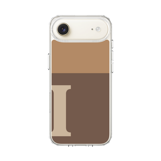 スリムプロテクションケース［ オリジナル - initial two tone - I brown ］