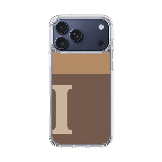 スリムプロテクションケース［ オリジナル - initial two tone - I brown ］