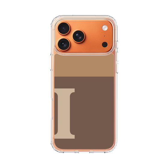 スリムプロテクションケース［ オリジナル - initial two tone - I brown ］