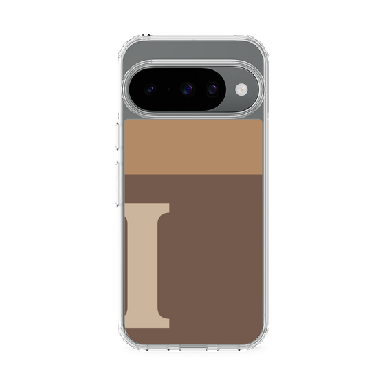 スリムプロテクションケース［ オリジナル - initial two tone - I brown ］