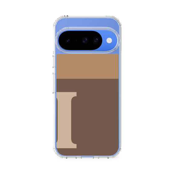 スリムプロテクションケース［ オリジナル - initial two tone - I brown ］