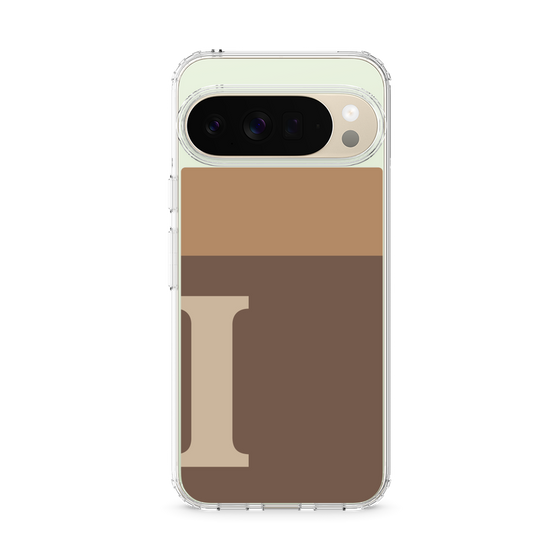 スリムプロテクションケース［ オリジナル - initial two tone - I brown ］