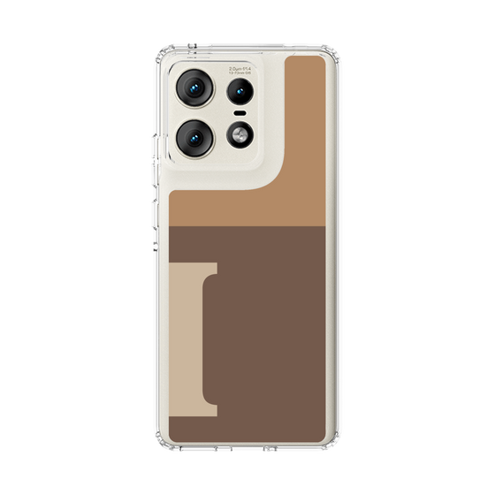 スリムプロテクションケース［ オリジナル - initial two tone - I brown ］