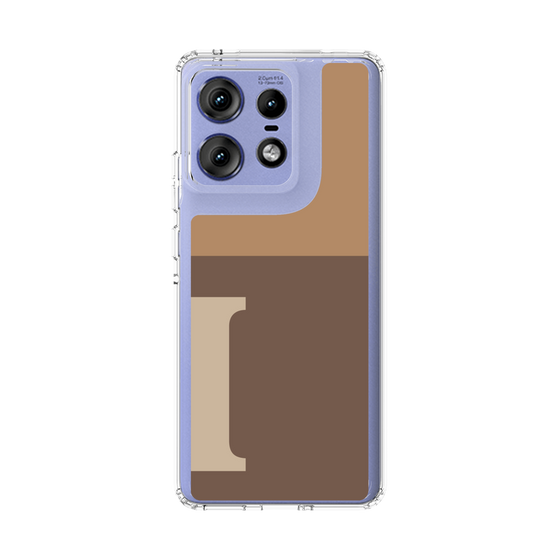 スリムプロテクションケース［ オリジナル - initial two tone - I brown ］