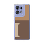 スリムプロテクションケース［ オリジナル - initial two tone - I brown ］