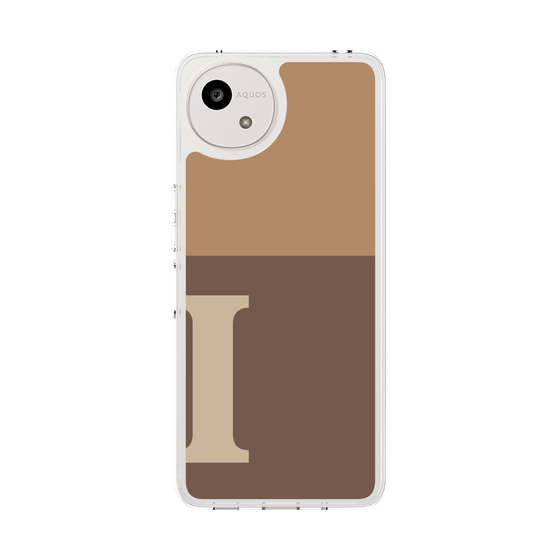 スリムプロテクションケース［ オリジナル - initial two tone - I brown ］