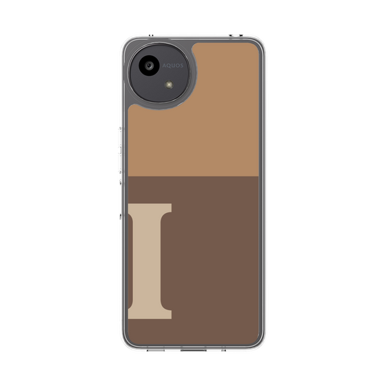 スリムプロテクションケース［ オリジナル - initial two tone - I brown ］
