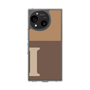 スリムプロテクションケース［ オリジナル - initial two tone - I brown ］