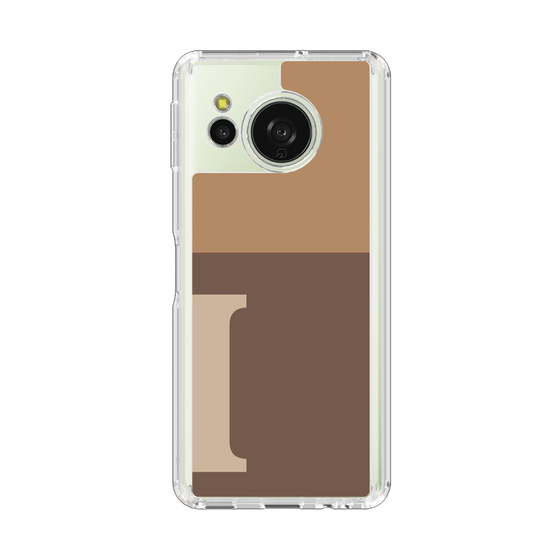 スリムプロテクションケース［ オリジナル - initial two tone - I brown ］