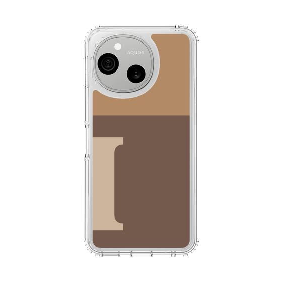 スリムプロテクションケース［ オリジナル - initial two tone - I brown ］
