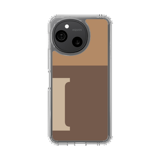 スリムプロテクションケース［ オリジナル - initial two tone - I brown ］