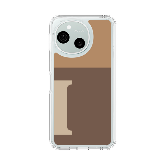 スリムプロテクションケース［ オリジナル - initial two tone - I brown ］