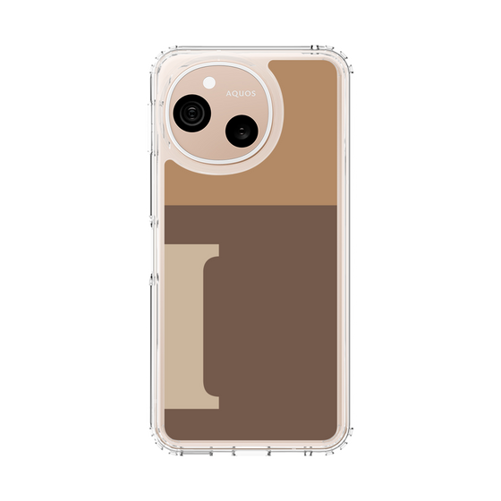 スリムプロテクションケース［ オリジナル - initial two tone - I brown ］