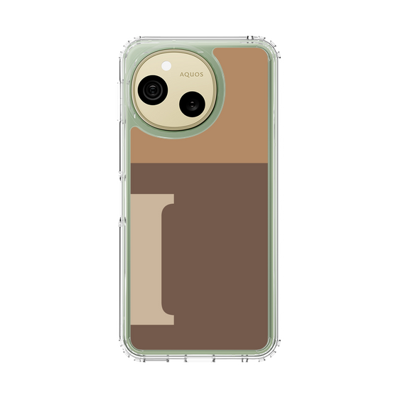 スリムプロテクションケース［ オリジナル - initial two tone - I brown ］