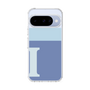 スリムプロテクションケース［ オリジナル - initial two tone - I blue ］