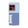 スリムプロテクションケース［ オリジナル - initial two tone - I blue ］