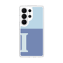 スリムプロテクションケース［ オリジナル - initial two tone - I blue ］