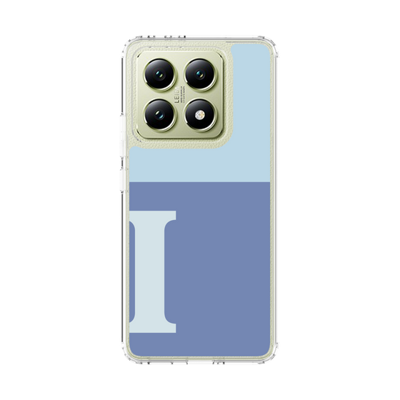 スリムプロテクションケース［ オリジナル - initial two tone - I blue ］