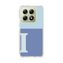 スリムプロテクションケース［ オリジナル - initial two tone - I blue ］