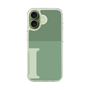 スリムプロテクションケース［ オリジナル - initial two tone - I green ］