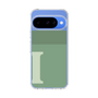 スリムプロテクションケース［ オリジナル - initial two tone - I green ］