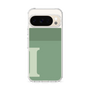 スリムプロテクションケース［ オリジナル - initial two tone - I green ］