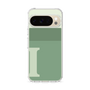 スリムプロテクションケース［ オリジナル - initial two tone - I green ］