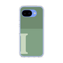 スリムプロテクションケース［ オリジナル - initial two tone - I green ］