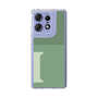 スリムプロテクションケース［ オリジナル - initial two tone - I green ］