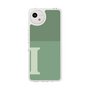 スリムプロテクションケース［ オリジナル - initial two tone - I green ］