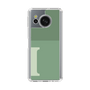 スリムプロテクションケース［ オリジナル - initial two tone - I green ］