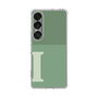 スリムプロテクションケース［ オリジナル - initial two tone - I green ］