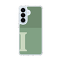 スリムプロテクションケース［ オリジナル - initial two tone - I green ］