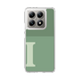 スリムプロテクションケース［ オリジナル - initial two tone - I green ］