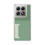 スリムプロテクションケース［ オリジナル - initial two tone - I green ］
