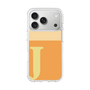 スリムプロテクションケース［ オリジナル - initial two tone - J orange ］
