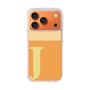 スリムプロテクションケース［ オリジナル - initial two tone - J orange ］