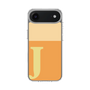 スリムプロテクションケース［ オリジナル - initial two tone - J orange ］