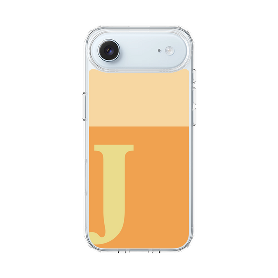 スリムプロテクションケース［ オリジナル - initial two tone - J orange ］