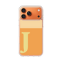 スリムプロテクションケース［ オリジナル - initial two tone - J orange ］